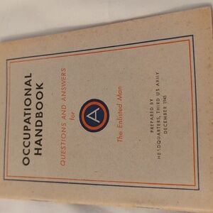 U.S. Army Occupational Handbook 1945